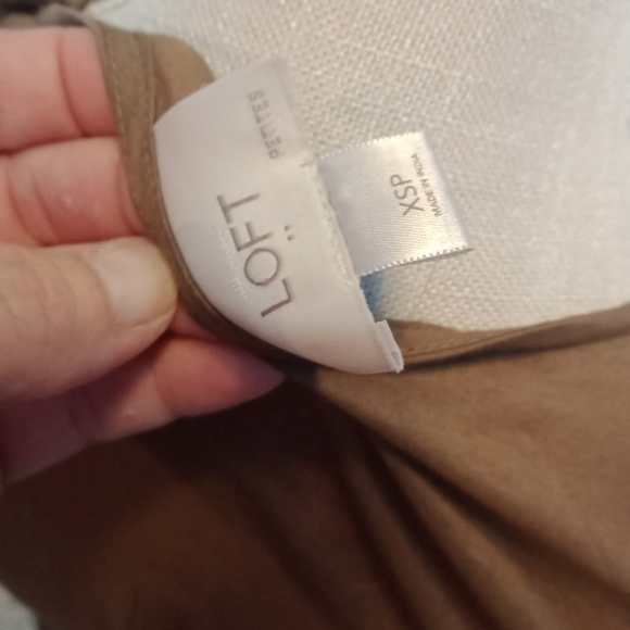 Loft Tank Ruffled Blouse - Picture 8 of 9